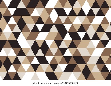 Vector modern colorful geometry triangle pattern, color abstract geometric background, pillow multicolored print, retro texture, hipster fashion design
