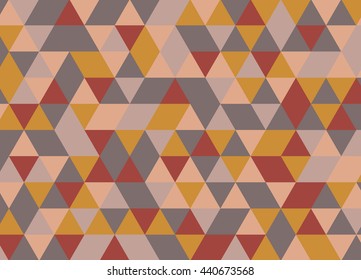 Vector modern colorful geometry triangle pattern, color abstract geometric background, pillow multicolored print, retro texture, hipster fashion design