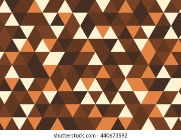 Vector modern colorful geometry triangle pattern, color abstract geometric background, pillow multicolored print, retro texture, hipster fashion design