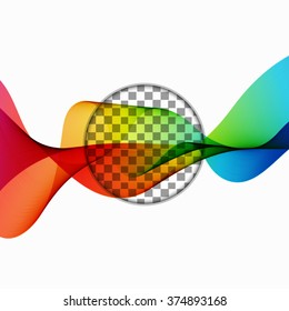 Vector modern colorful hi-tech abstract background. Eps10