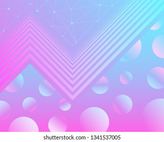 vector modern colorful network space background for brochure banner and publication