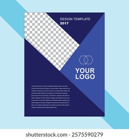 Vector modern cooperate creative business flyer template design
