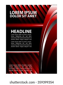 vector modern corporate concept illustration
