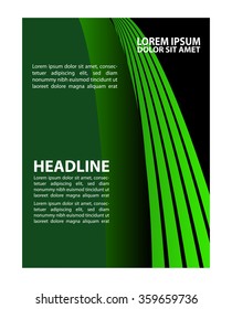 vector modern corporate concept illustration

