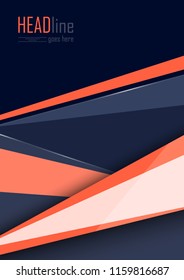 vector modern cover template