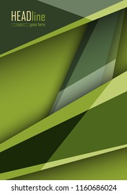 vector modern cover template