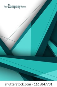 vector modern cover template