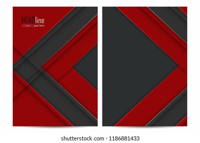vector modern cover template