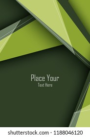 vector modern cover template