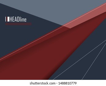 vector modern cover template. Abstract bright background for poster, brochure, flyer design. Layout vector template . Eps10