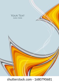 vector modern cover template. Abstract bright background for poster, brochure, flyer design. Layout vector template in A4 size. Eps10