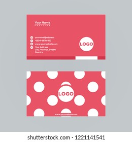 Vector Modern and Creative Business Card Template