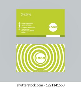 Vector Modern and Creative Business Card Template