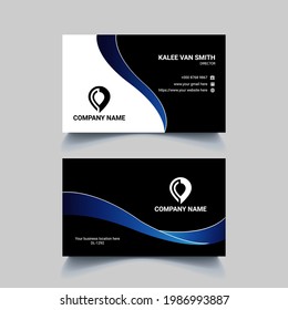 Vector modern, creative business card template