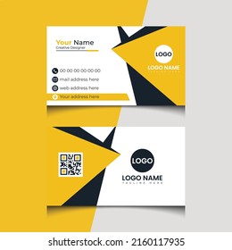 Vector moderno creativo y tarjeta de visita 