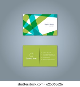 Vector Modern Creative Business Card Template