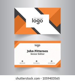 Vector Modern Creative and Clean Abstract Business Card Template