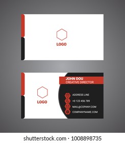 Vector Modern Creative and Clean Business Card Template