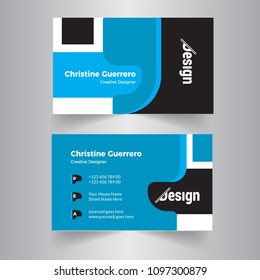 Vector Modern Creative and Clean Business Card Template