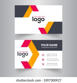 Vector Modern Creative and Clean Business Card Template