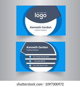 Vector Modern Creative and Clean Business Card Template