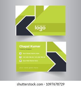 Vector Modern Creative and Clean Business Card Template