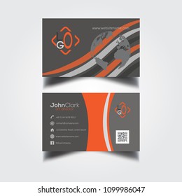 Vector Modern Creative and Clean Business Card Template