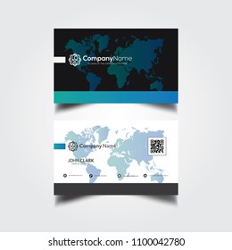Vector Modern Creative and Clean Business Card Template