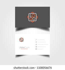 Vector Modern Creative and Clean Business Card Template