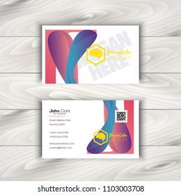 Vector Modern Creative and Clean Business Card Template