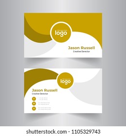 Vector Modern Creative and Clean Business Card Template