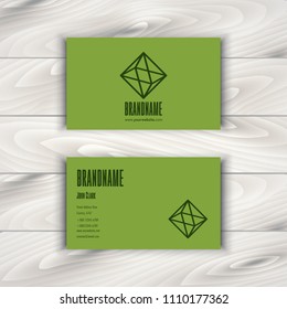 Vector Modern Creative and Clean Business Card Template