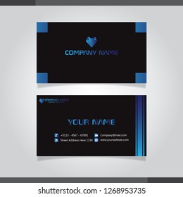 Vector modern creative and clean business card template