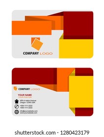 Vector Modern Creative and Clean Business Card Template