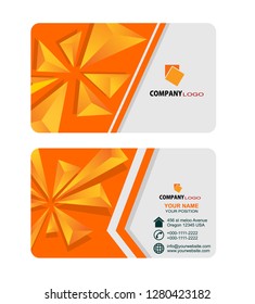 Vector Modern Creative and Clean Business Card Template