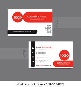Vector Modern Creative and Clean Business Card Template, business model name card - Vector