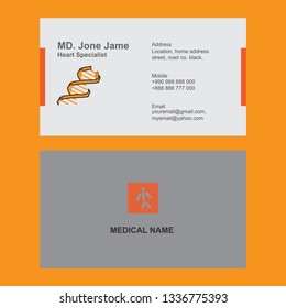 Vector Modern Creative and Clean Business Card Template - Vector