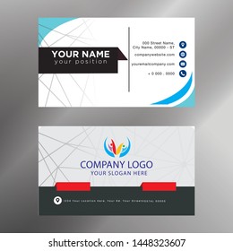 Vector Modern Creative and Clean Business Card Template