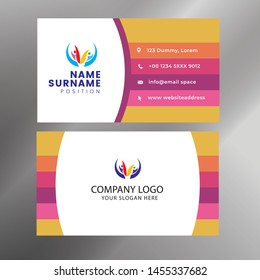 Vector Modern Creative and Clean Business Card Template