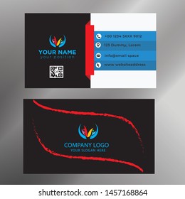 Vector Modern Creative and Clean Business Card Template.
