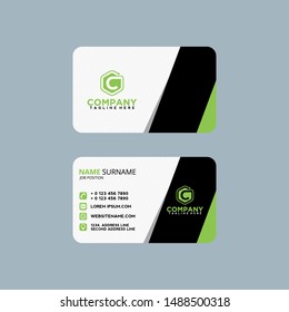 Vector Modern Creative and Clean Business Card Template