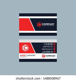 Vector Modern Creative and Clean Business Card Template