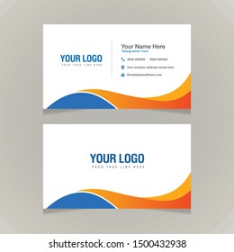 Vector Modern Creative and Clean Business Card Template
