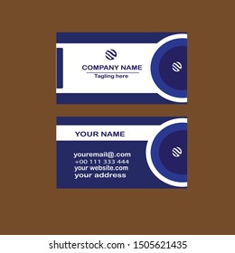 Vector Modern Creative and Clean Business Card Template .