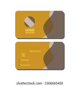 Vector Modern Creative and Clean Business Card Template
