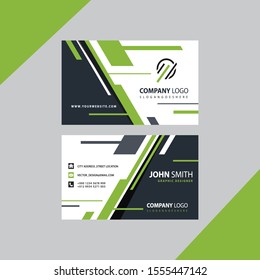 Vector Modern Creative and Clean Business Card Template For Personal and Commercial