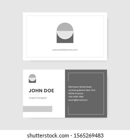 Vector Modern Creative and Clean Business Card Template