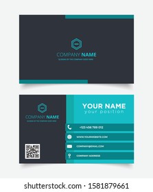 Vector Modern Creative and Clean Business Card Template
.