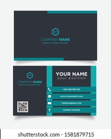 Vector Modern Creative and Clean Business Card Template
.