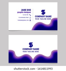Vector Modern Creative and Clean Business Card Template